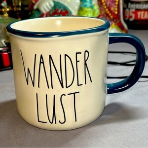 Rae Dunn Wander List coffee mug